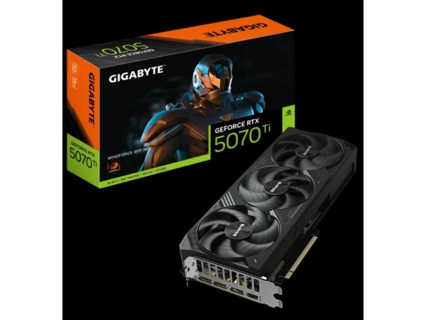 【技嘉】GeForce RTX 5070 Ti WINDFORCE 16G