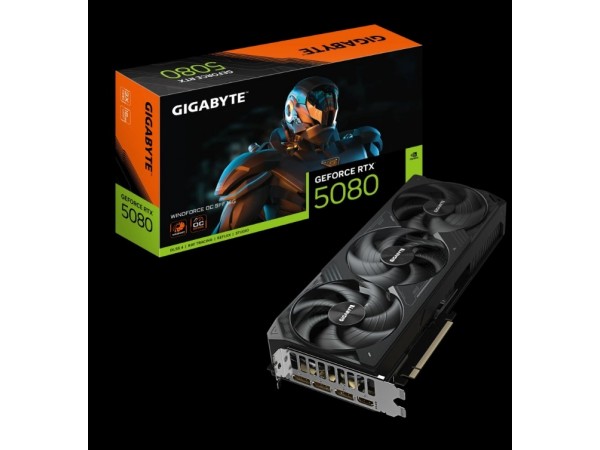 【技嘉】GeForce RTX 5080 WINDFORCE OC 16G