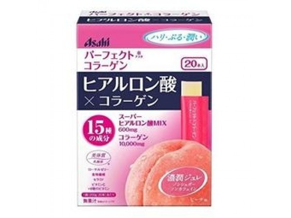 Asahi 膠原蛋白 果凍 水蜜桃口味 20條