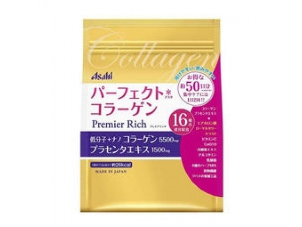 ASAHI 膠原蛋白粉 金色 白金版 50天日份 378g