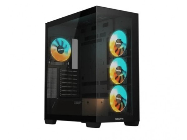 【技嘉】GIGABYTE C500 PANORAMIC STEALTH 全景玻璃機殼 (黑色)
