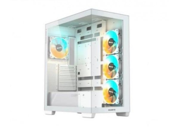 【技嘉】GIGABYTE C500 PANORAMIC STEALTH 全景玻璃機殼 (白色)