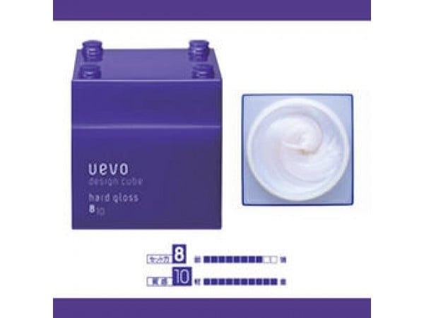 DEMI UEVO 紫 彩色造型積木 髮蠟 80g