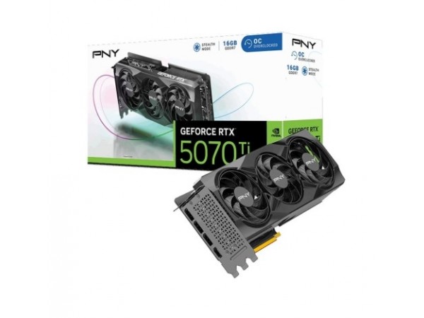 【PNY】RTX 5070 Ti 16GB OC Triple Fan