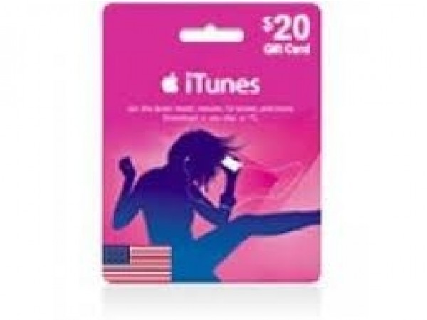 [美國]iTunes 點數 20美金 禮品卡