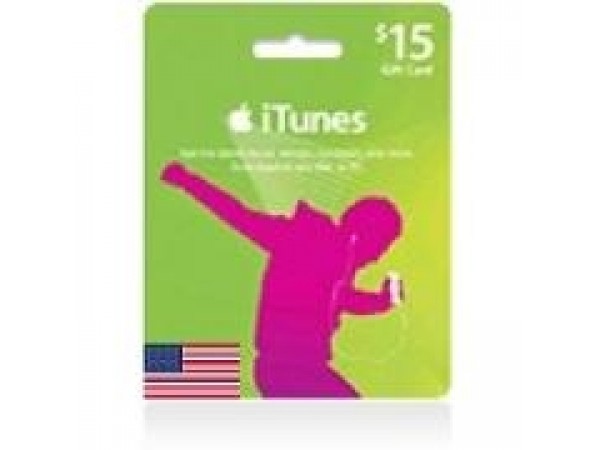 [美國]iTunes 點數 15美金 禮品卡