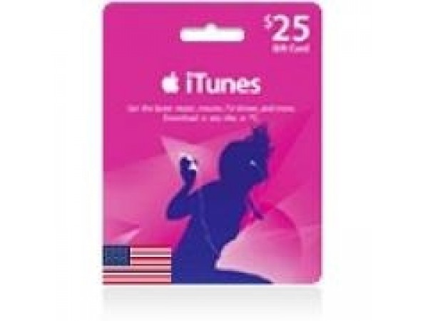 [美國]iTunes 點數 25美金 禮品卡