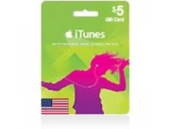 [美國]iTunes 點數 5美金 禮品卡