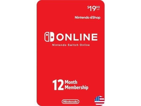 [美國] 任天堂 Nintendo Switch Online 12個月會員籍
