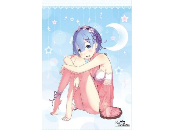 現貨 免運費 日空版 角川限定 Re：從零開始的異世界生活 雷姆 睡衣Ver B2掛軸