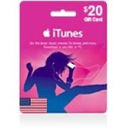 [美國]iTunes 點數 20美金 禮品卡