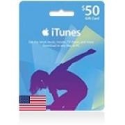 [美國]iTunes 點數 50美金 禮品卡