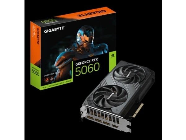 【技嘉】GeForce RTX 5060 WINDFORCE OC 8G