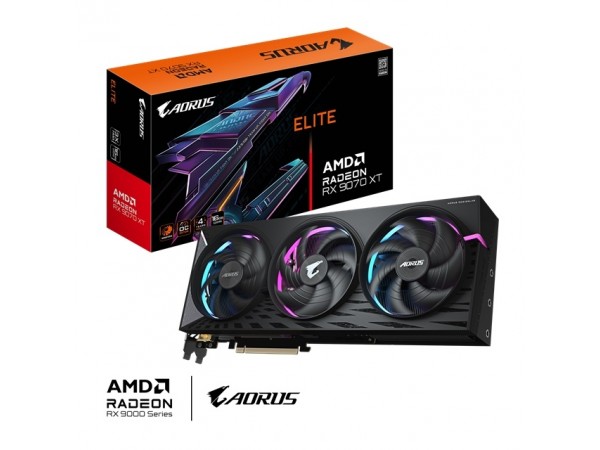 【技嘉】GIGABYTE AORUS RX9070XT ELITE 16G 顯示卡