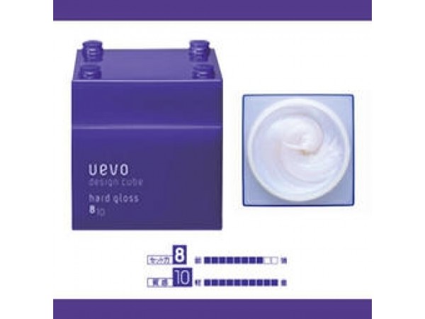 DEMI UEVO 紫 彩色造型積木 髮蠟 80g