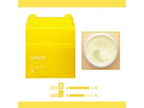DEMI UEVO 黃 彩色造型積木 髮蠟 80g