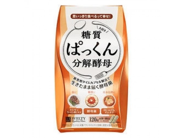 Svelty 糖質 分解酵母 120顆粒 30天日份