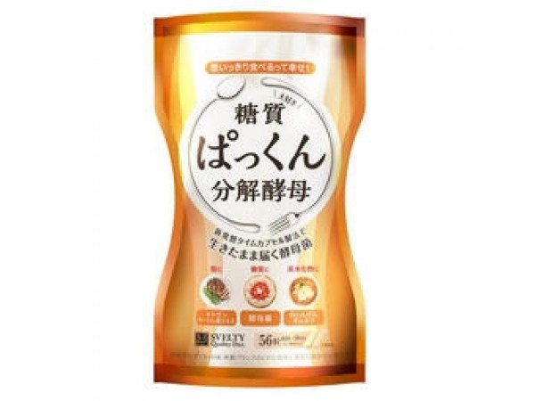 Svelty 糖質 分解酵母 56顆粒 14天日份